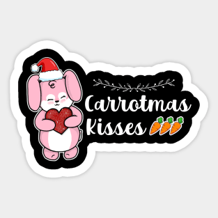 Carrotmas Kisses Sticker